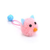 Cat Face Plush Toy with Big Bell For Cat Kitten