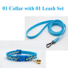 Golden Paw Small Breed Pet Nylon Neck Collar Bell with Leash