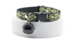 Premium Quality Nylon Cat Kitten Neck Collar Army Pattern Black Buckle with Big Bell