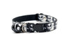 Premium Quality Nylon Neck Collar For Cat Kitten Black Skellington Cartoon Bell