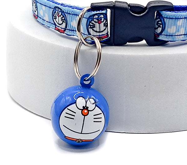 Cat Kitten Doraemon Cartoon Bell with Adjustable Neck Collar