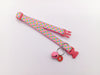 Cat Kitten Neck Collar with Pink Heart Pendant