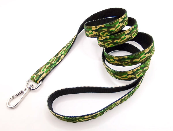 Camouflage Pattern Pet Cat Leash with Quick Release Stainless Steel