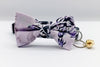 Nylon Hand Made Bow Neck Collar with Bell Kitten Fabric Cat