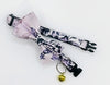 Nylon Hand Made Bow Neck Collar with Bell Kitten Fabric Cat