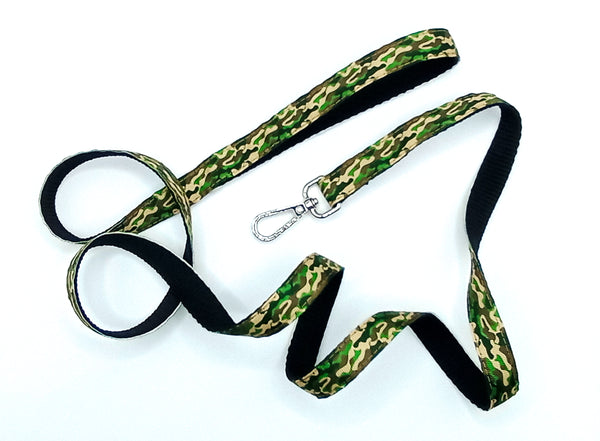 Camouflage Pattern Pet Cat Leash with Quick Release Stainless Steel