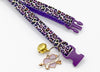 Cat Kitten Pet Leopard Neck Collar with Heart Pendant