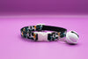 White Big Bell Pet Cat Kitten Hand Made Adjustable Neck Collar