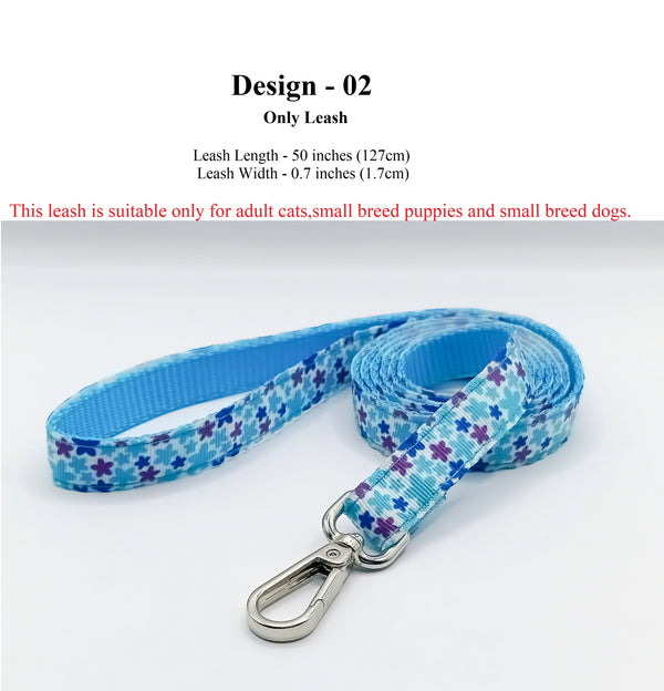 Stainless Steel Hook Pet Cat Hand Made Star Pattern Leash
