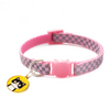Cat Kitten Reflective Neck Collar with Kitty Face Pendant
