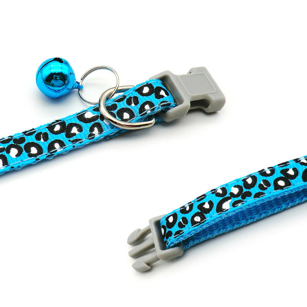 Adjustable Pet Cat Nylon Polyester Neck Collar With Regular Bell