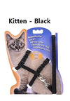 Adjustable Adult Cats And Kitten Leash Harness