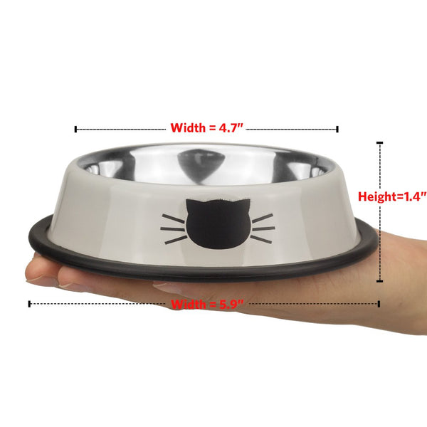 Stainless Steel Bowl For Cats Kitten And Puppies