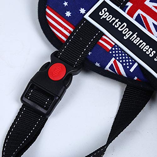 Harness Front Clip Pet Dog Adjustable Breathable Mesh Lightweight Easy Control for Outdoor Training