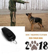 2 In 1 Pet Dog Training Clicker Cat Training Whistles