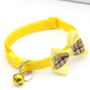 Bow Style Cat Kitten Neck Collar With Bell