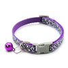Adjustable Pet Cat Nylon Polyester Neck Collar With Regular Bell
