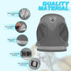 Mesh Harness with Leash Strap Pet Cat Dog Puppy Reflective Nylon