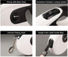 Automatic Reflective Pet Leash Nylon Ribbon Retractable Extendable Walking