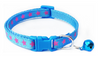 Star Pattern Adjustable Pet Cat Neck Collar With Regular Bell Kitten Nylon