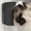 Pet Cat Self Groomer with Catnip Wall Corner Massager Comb Brush