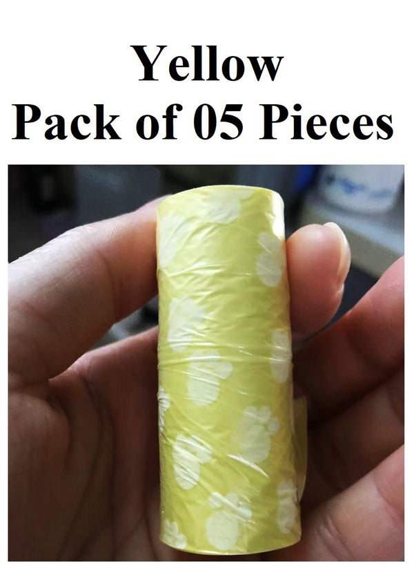 Baby and Pets Poo Dispenser Garbage Bags Disposal Bone and Capsule Shape Box With Roll