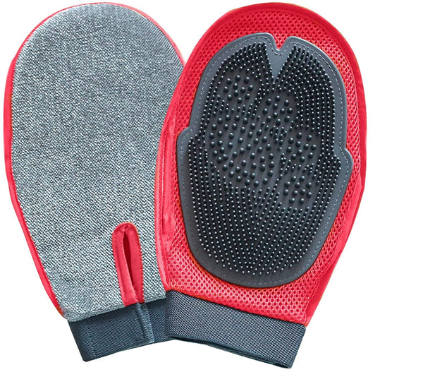 Cat Dogs Finger Glove Brush Bath Wash Pets Hair