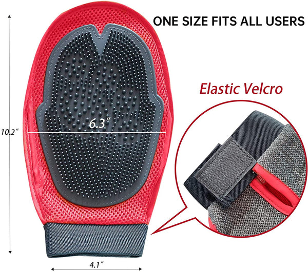 Cat Dogs Finger Glove Brush Bath Wash Pets Hair