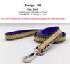 Beautiful Pet Cat Hand Made Leash with Quick Release Stainless Steel Hook for Small Breed Puppies