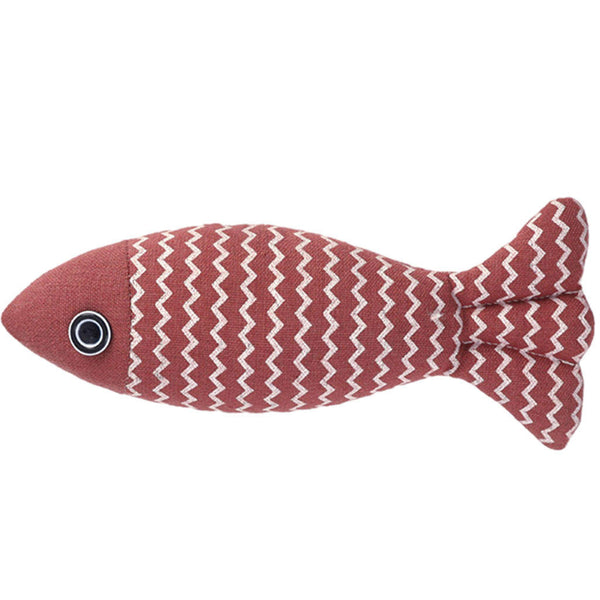 Fish Catnip Pillow Kitten Chewing Toy Claws Cat Thumb Bite Mint