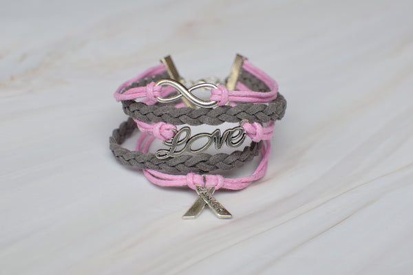 Love Artificial Leather Women Fashion Bracelet Jewelry