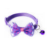 Polka Dots Bow Style Cat Kitten Neck Collar With Bell