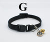 Cat Kitten Neck Collar with Bell and Alphabet Pendant