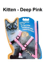 Adjustable Adult Cats And Kitten Leash Harness