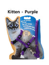 Adjustable Adult Cats And Kitten Leash Harness