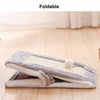 Cat House Triangle Warm Plush Bed Teaser Scratcher Board Cave Home