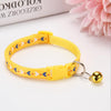 Cat Kitten Neck Collar with Cute Bell Heart Pattern