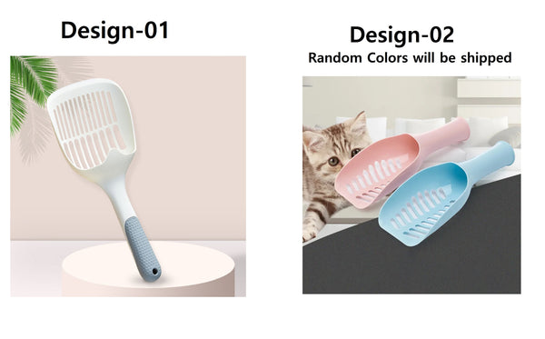 Pets Scooper Sand Cleaning Kitten Cat Litter Scoop Plastic