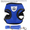 Pet Cat Dog Puppy Breathable Nylon Mesh Harness with Leash Strap