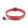 Neck Collar with Regular Cute Bell Thunder Pattern Cat Kitten