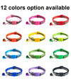 Cat Kitten Reflective Neck Collar with Cute Bell