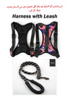 Harness Front Clip Pet Dog Adjustable Breathable Mesh Lightweight Easy Control for Outdoor Training