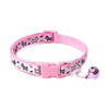 Dog Print Cat Kitten Pet Neck Collar with Cute Bell