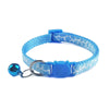 Neck Collar with Regular Cute Bell Thunder Pattern Cat Kitten