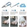 Stainless Steel Cat Dog Pets Nail Cutter with Filer Care Scissors Clippers
