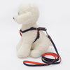 Denim Style Nylon Pet Harness with Leash Strap