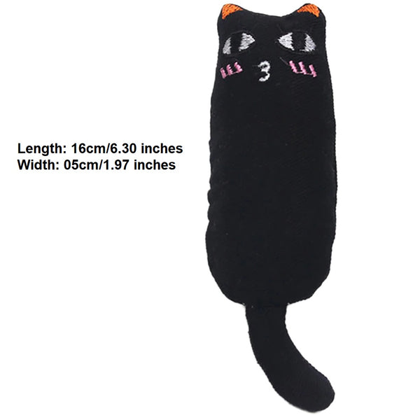 Cat Grinding Catnip Toys Pillow Kitten Chewing Toy Claws Thumb Bite Mint