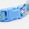 Rabbit Pattern Cat Nylon Regular Neck Collar with Bell Pet Kitten