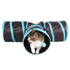 3 Way Pets Tunnel Tube Toy for Kittens Cat Puppies Rabbits
