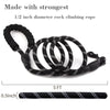 Reflective Braided Rope Pat Walking Big Dog Leash Strengthen Traction